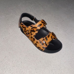 THE ALLO - leopard sandals